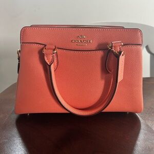 Coach Coral Leather Satchel